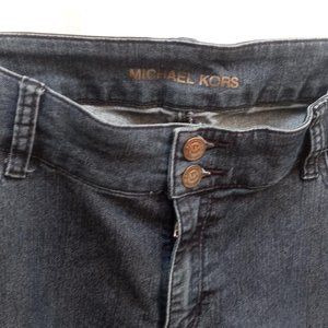 Michael Kors dark blue jeans